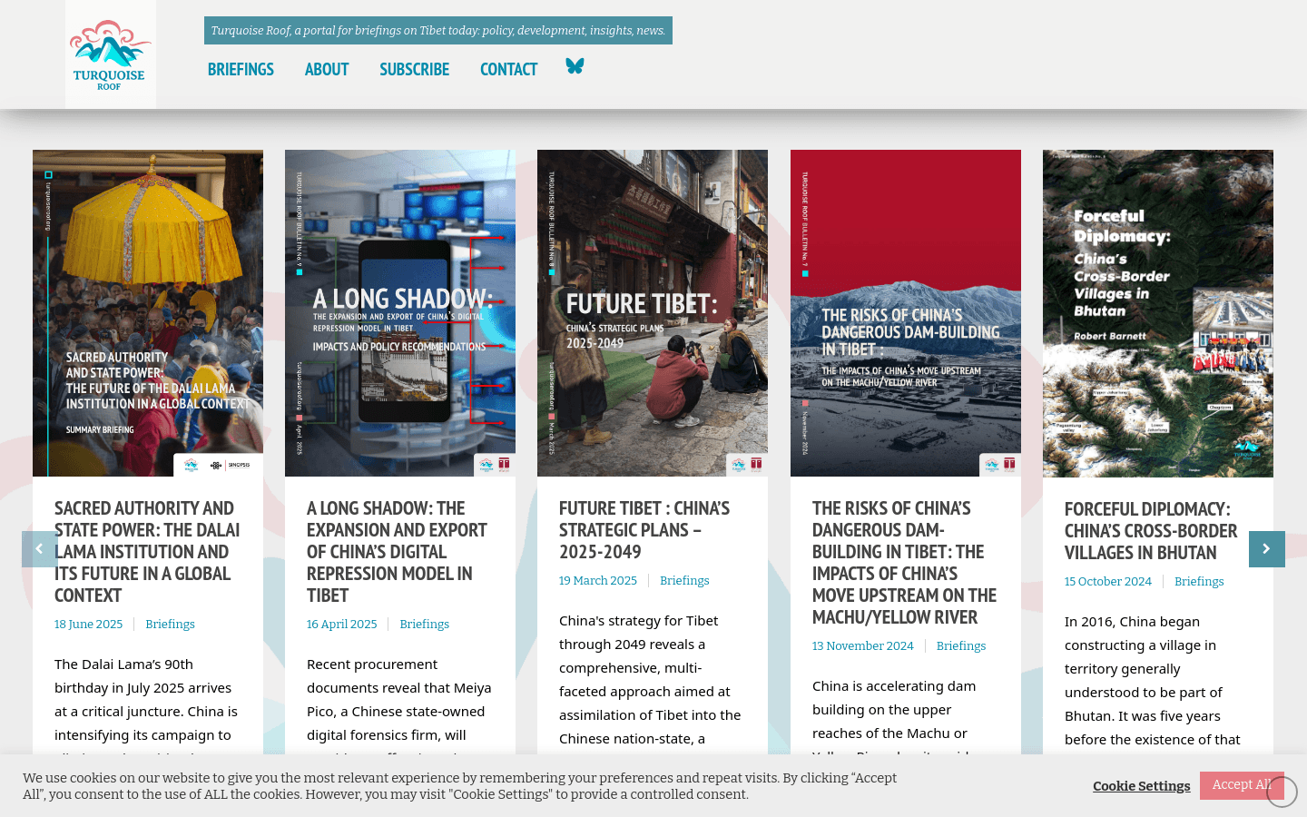 BeBang portfolio website Turquoise Roof